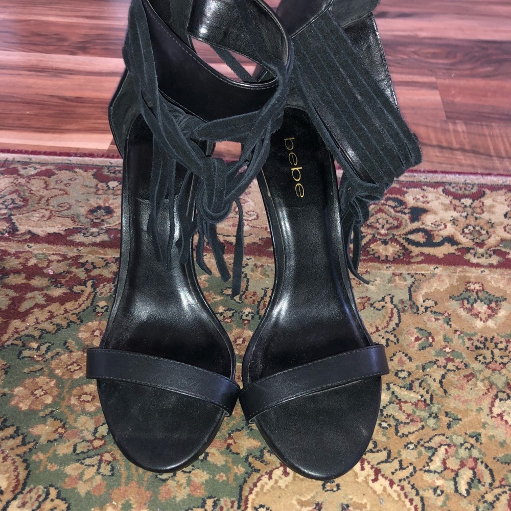 Fringe heels